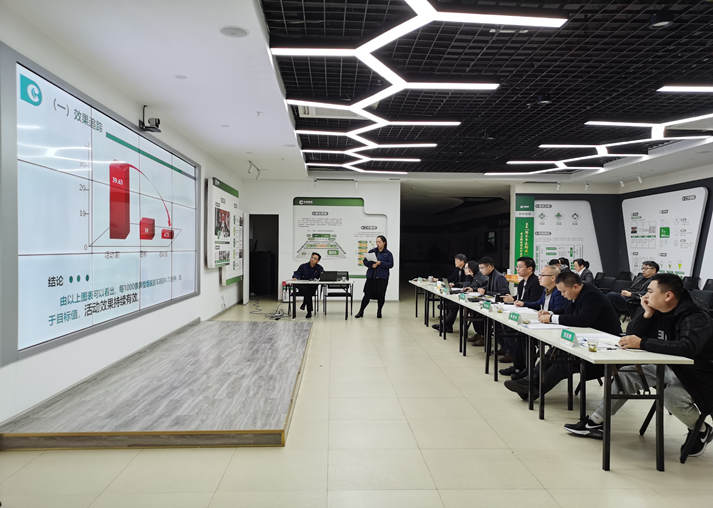 我司協(xié)助企業(yè)開展年度QC、精益課題成果評審活動